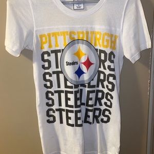 PINK Steelers v-neck